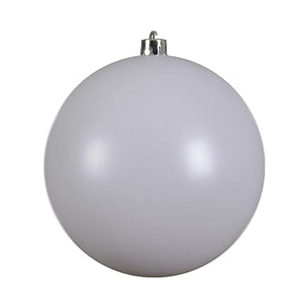 Weihnachtskugel 20 cm - weiß