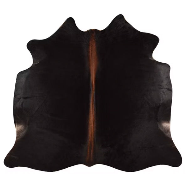Rinderfell - ca. 180 x 200 cm - dunkelbraun