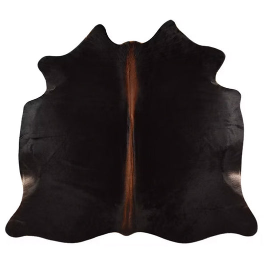 Rinderfell - ca. 180 x 200 cm - dunkelbraun