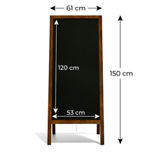 Laden Sie das Bild in den Galerie-Viewer, Kundenstopper mit lackiertem Holzrahmen | 150 x 61 cm