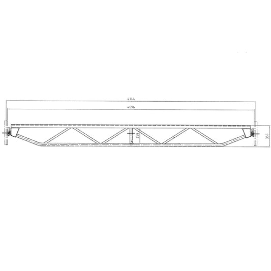 Layher FOH Träger 414 cm