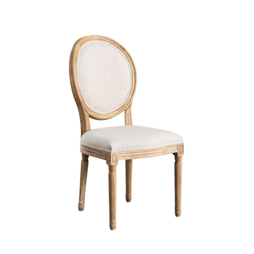 Louise Medaillon Chair | massive Eiche