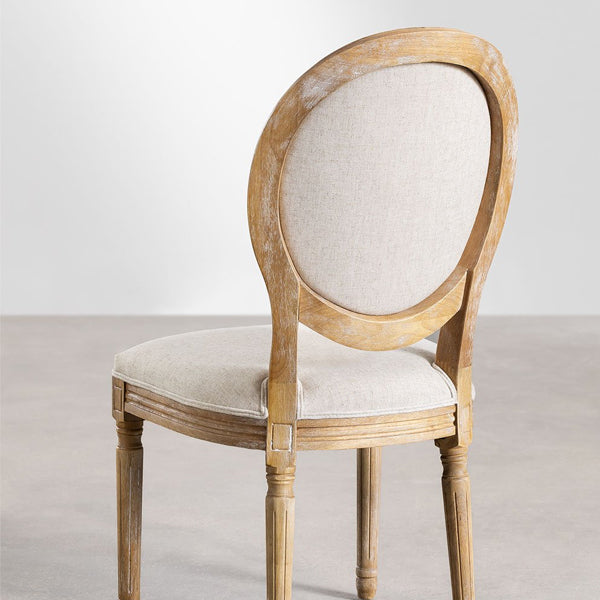 Louise Medaillon Chair | massive Eiche