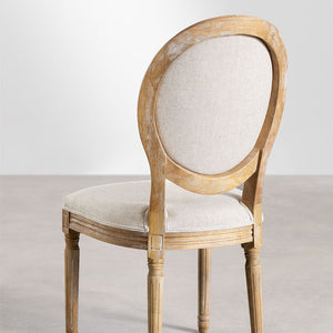 Louise Medaillon Chair | massive Eiche
