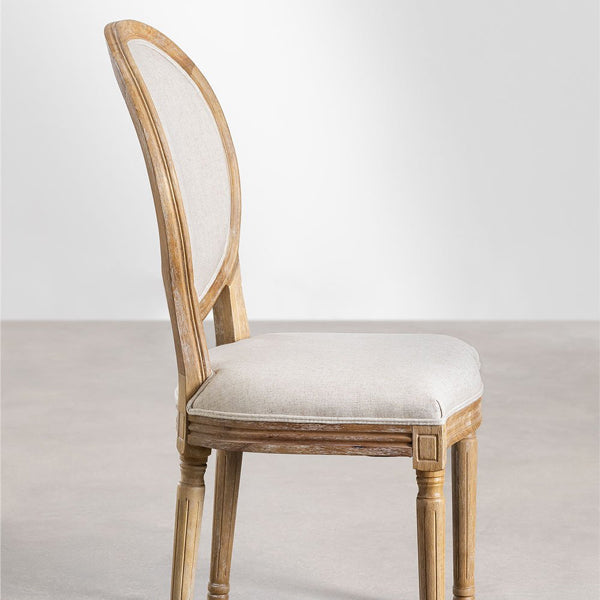 Louise Medaillon Chair | massive Eiche