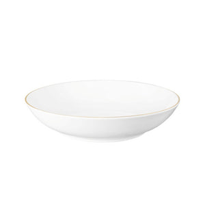 Suppenteller mit Goldrand - Ø 21 cm
