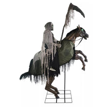 Laden Sie das Bild in den Galerie-Viewer, &quot;Reitender Tod&quot; - Skelett auf Pferd