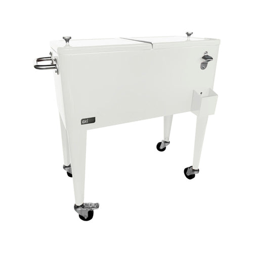 Retro Kühler - weiss