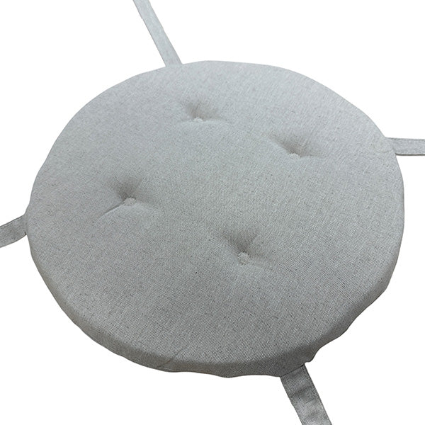 Sitzkissen - DM 38 cm - beige