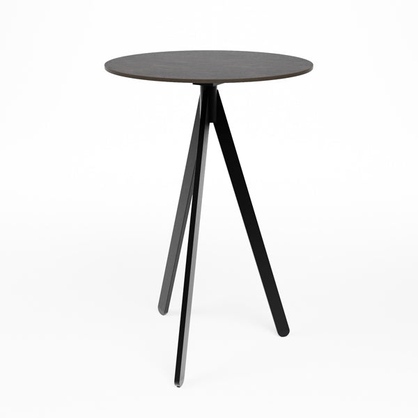 Stehtisch "Fly" - Ø 70 cm - schwarz