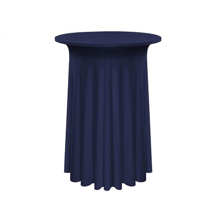 Husse "Classic" für Stehtische Ø 80 cm / dunkelblau