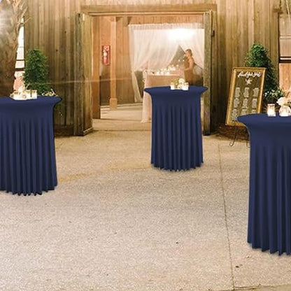 Husse "Classic" für Stehtische Ø 80 cm / dunkelblau