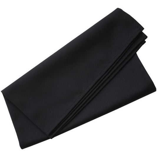 Serviette schwarz - 50 x 50 cm