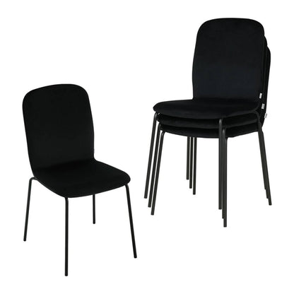 Stoffsessel Ines - schwarz