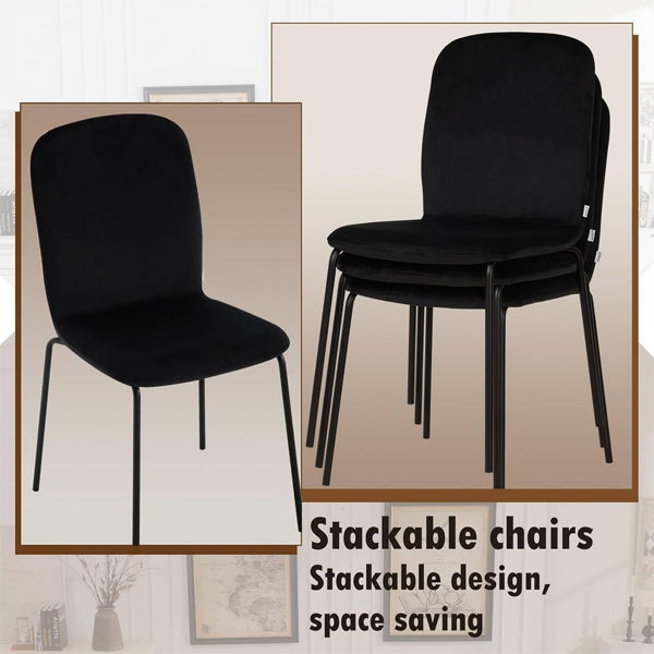 Stoffsessel Ines - schwarz