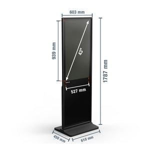 Digitaler Kundenstopper DKS-LED43