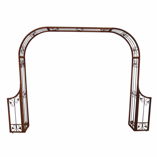 Traubogen B 310 x T 40 cm - H 220 cm - Edel Rost