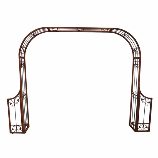 Traubogen B 310 x T 40 cm - H 220 cm - Edel Rost