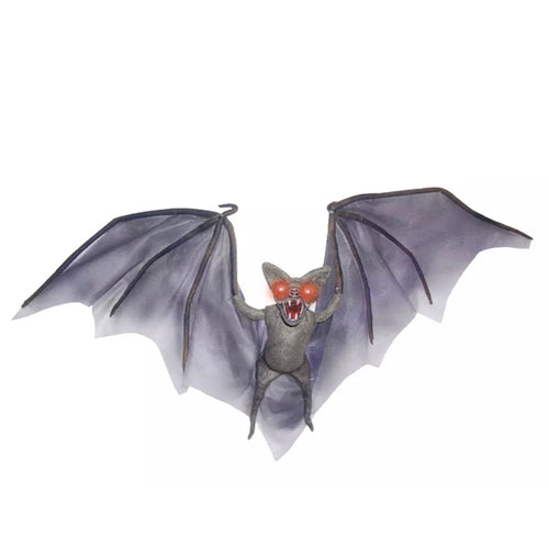 Vampir Fledermaus mit LED Augen