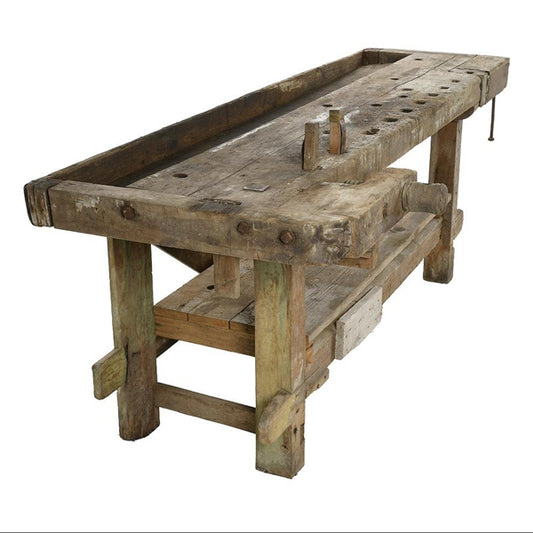 Vintage Werkbank "Sepp" - 237 x 94 cm