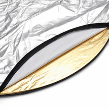 Laden Sie das Bild in den Galerie-Viewer, Faltreflektor Set - Walimex pro 5in1 - 70 x 111 cm