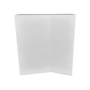 Bartheke / Counter - WHITE - 100 cm x 66 cm | H 116 cm