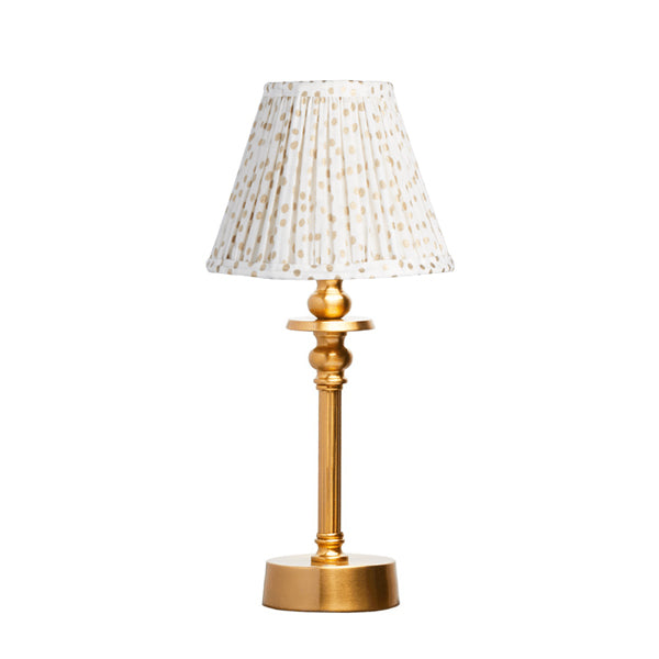 Tischlampe - PHILEAS "gold dotty"