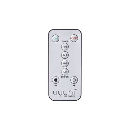 Echtwachs LED-Stabkerzen - 10er Set