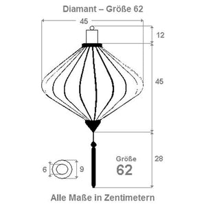 Chinesischer Lampion "Diamant"