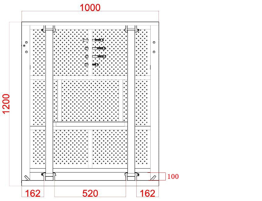 Bühnengitter / Stage Barrier - Grundelement
