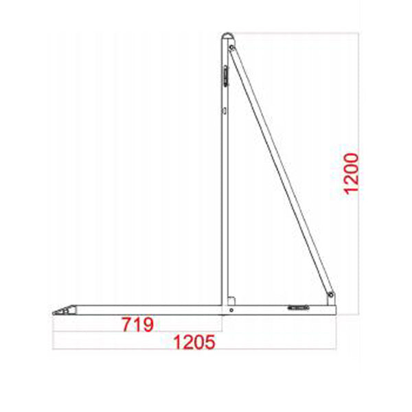 Bühnengitter / Stage Barrier - Ecke 90-270°
