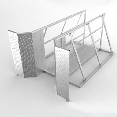 Eingangsschleuse - Crash Barrier Tor 