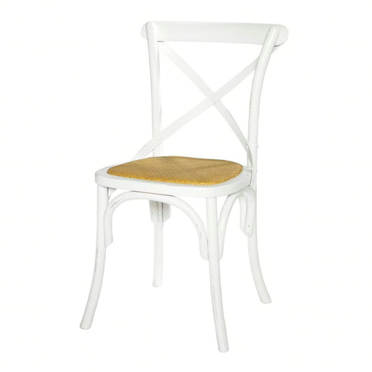 Crossback Chair | Vintage weiss