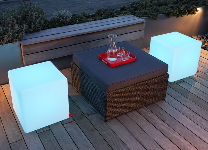 Loungetisch - Moree Cube - 40 x 40 cm - beleuchtet