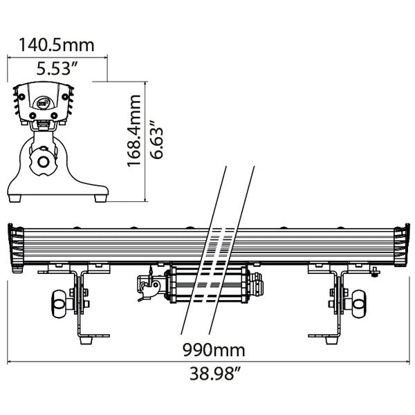 LED Rampe - DTS FOS 100 Dynamic