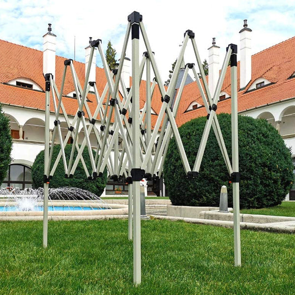 EasyUp Klappzelt - 2 x 2 m - schwarz
