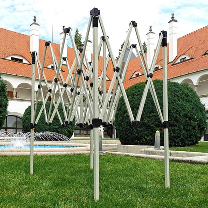 EasyUp Klappzelt - 2 x 2 m - schwarz