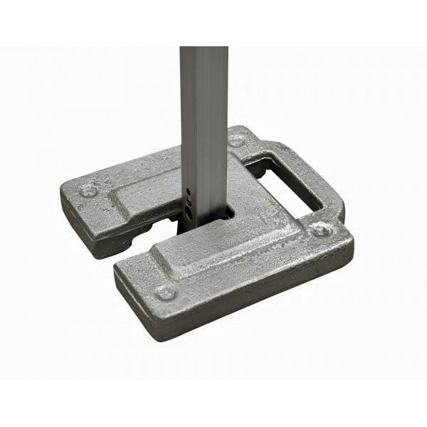 EasyUp Klappzelt - 4 x 4 m - schwarz