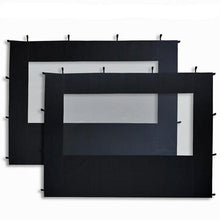 Laden Sie das Bild in den Galerie-Viewer, EasyUp Klappzelt - 8 x 4 m - schwarz