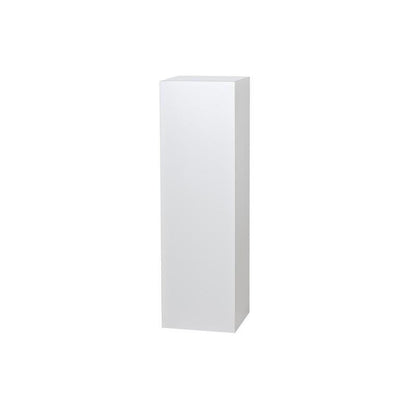 Haubenvitrine / Galeriesockel weiss - 30 x 30 x 120 cm