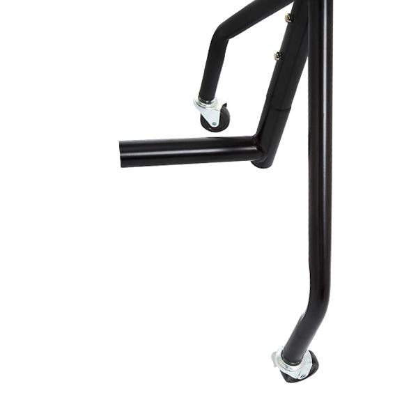 Garderobenständer rollbar     Breite 152 cm x Höhe 157 cm - schwarz