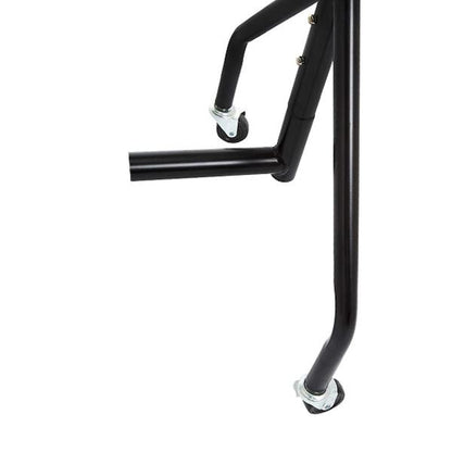 Garderobenständer rollbar     Breite 152 cm x Höhe 157 cm - schwarz