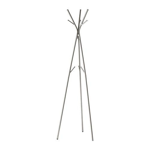 Garderobenständer Stand - H 170cm - silber