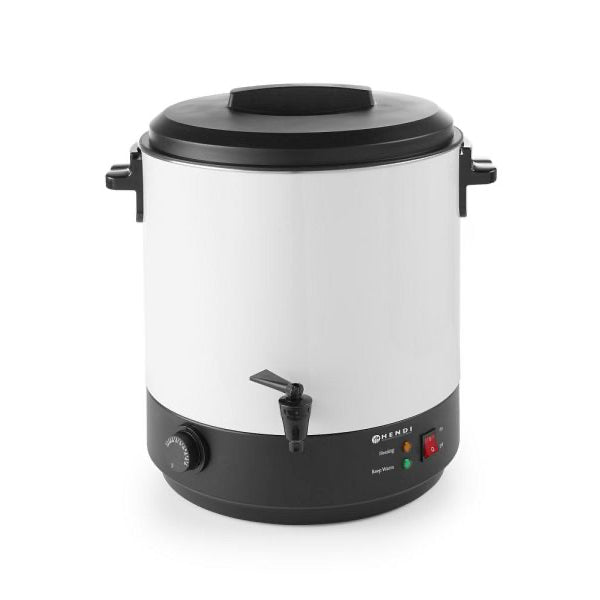 Heissgetränkespender / Glühweinkocher - 25 Liter