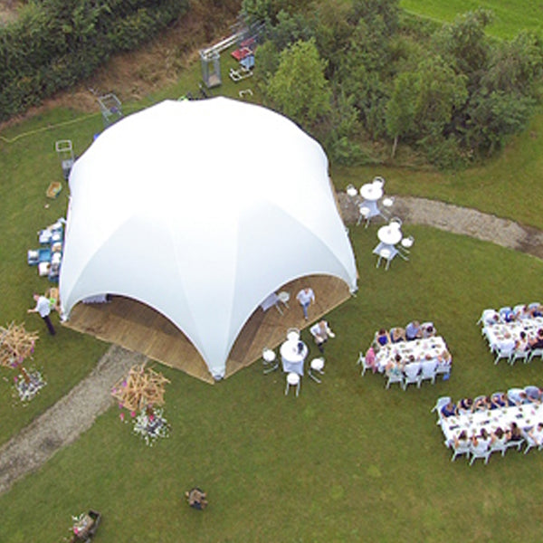 Kuppelzelt Hexadome L - 1.436 x 1.658 cm  | 175 m²