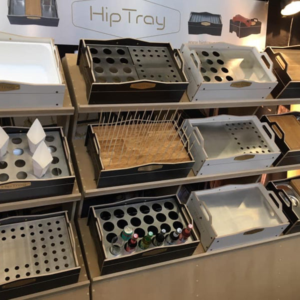 Bauchladen "Hip Tray" - schwarz