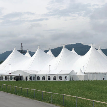 Zirkuszelt - 8 Master / 2 Reihen
