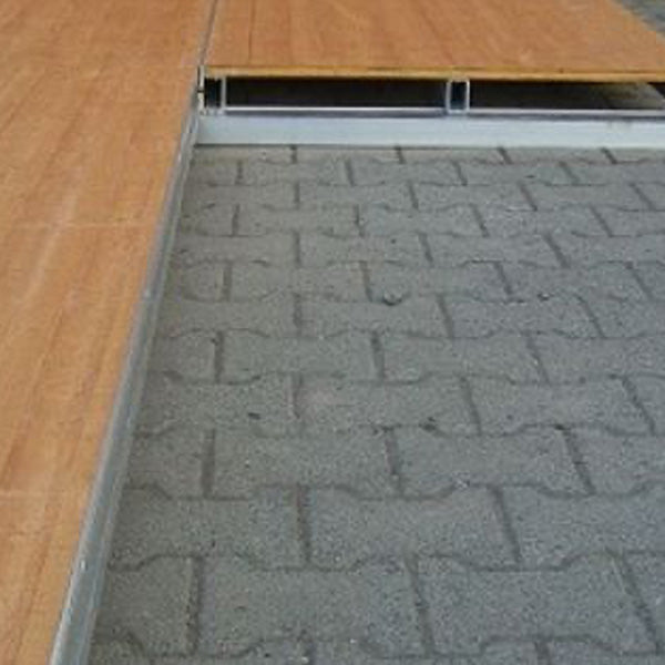 Fussbodenplatte(n) 21 mm incl. Alurahmen - 250 x 100 cm