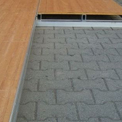 Fussbodenplatte(n) 21 mm incl. Alurahmen - 250 x 100 cm