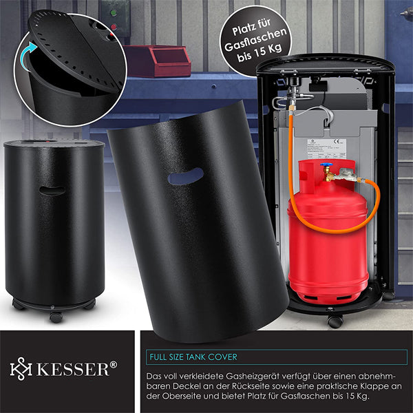 Gasheizer Keramik 4.200 Watt - Kesser